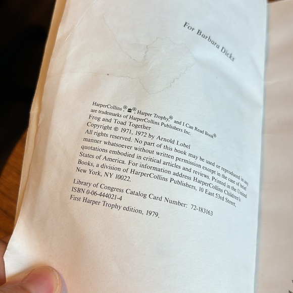 3 Vintage Frog and Toad Reader Books by Arnold Lobel - Picture 4 of 15